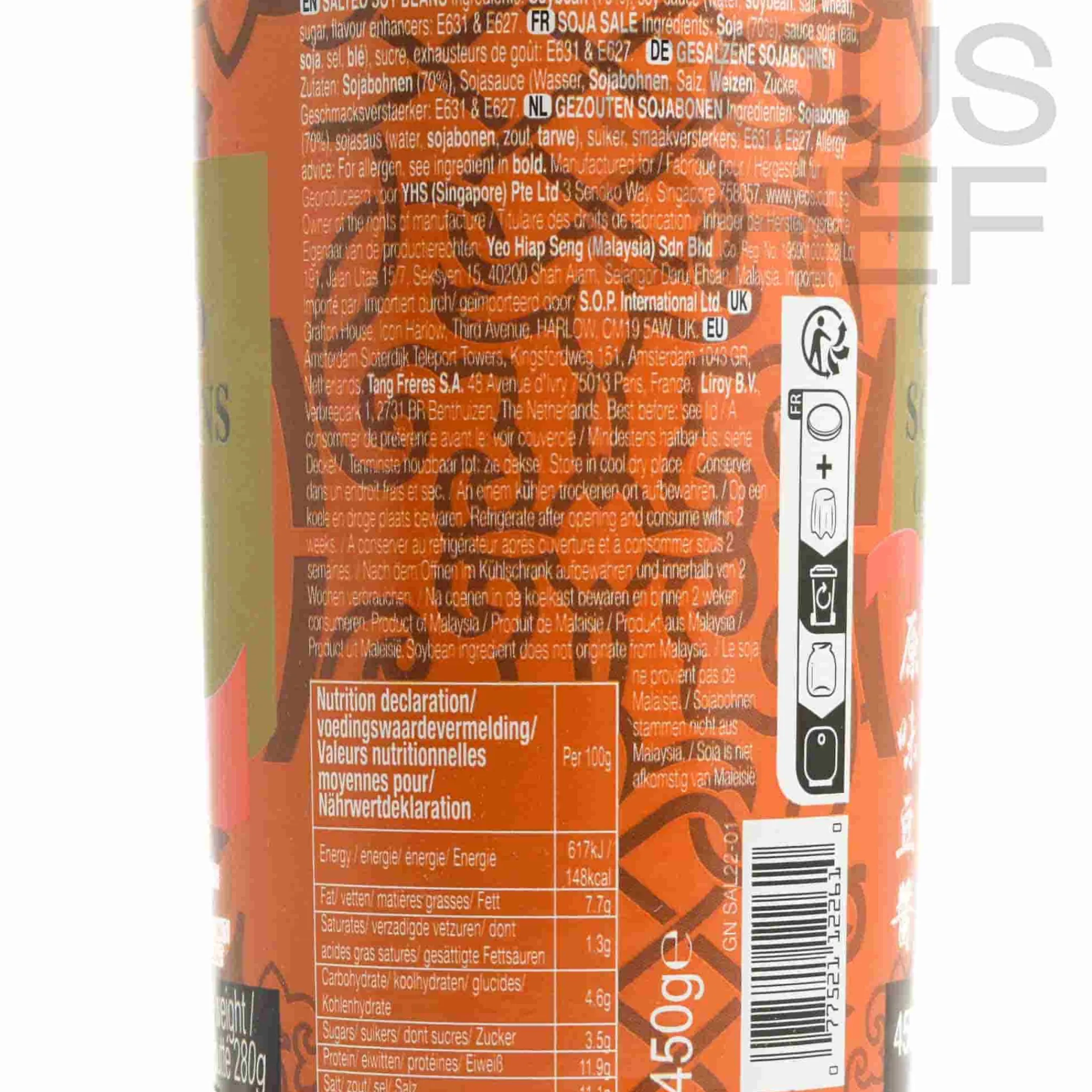 Sale Salted Soy Beans, 450g Ingredients Brands|Southeast Asian Ingredients