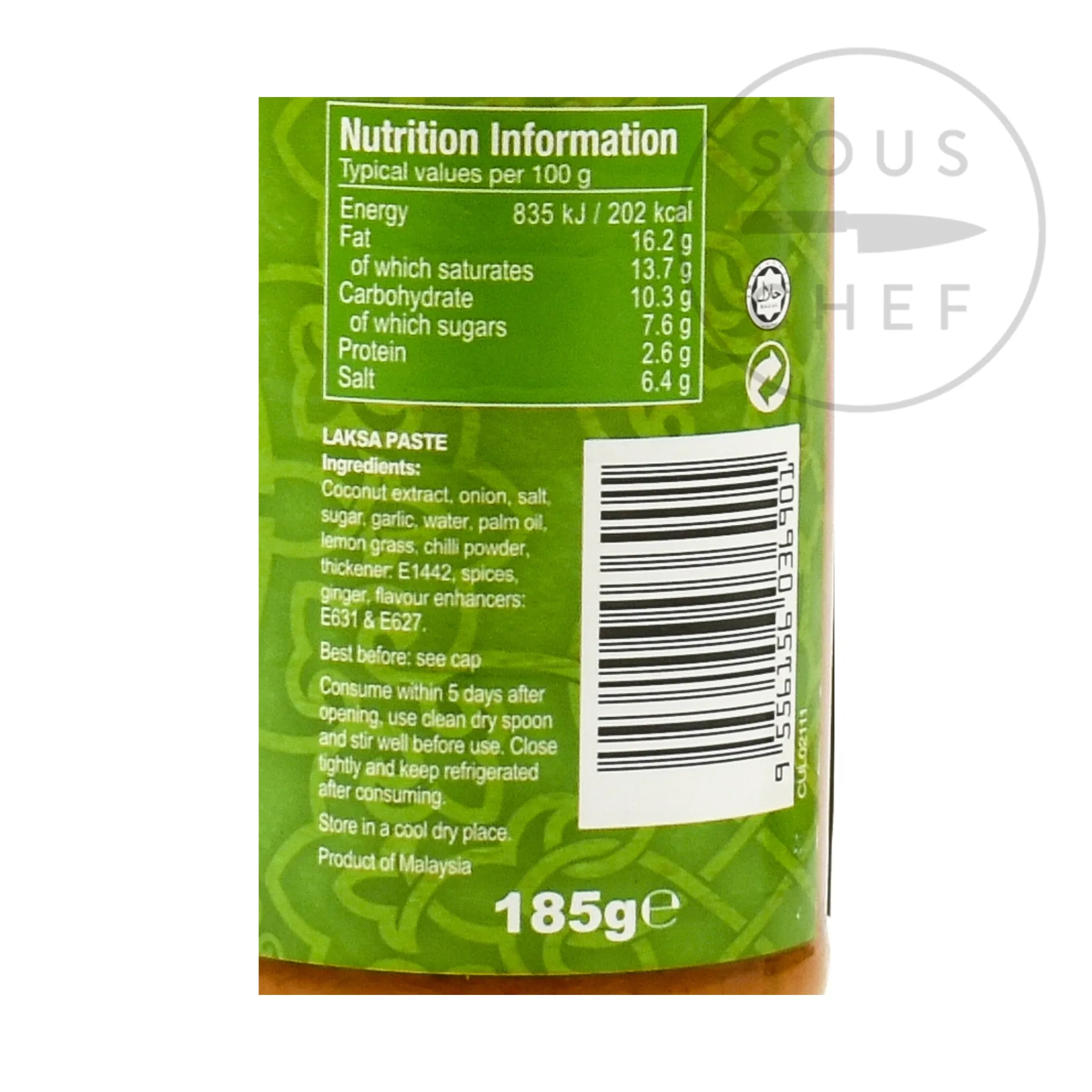 Online Singapore Laksa Paste, 185g Southeast Asian Ingredients|Sauces & Condiments