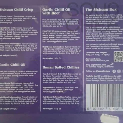 The Sichuan Gift Box Ingredients Brands|Chinese Ingredients