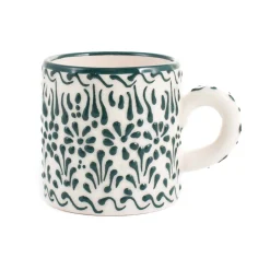 Online Yesil Ve Beyaz Boyali Coffee Cup, 140ml Tableware Brands