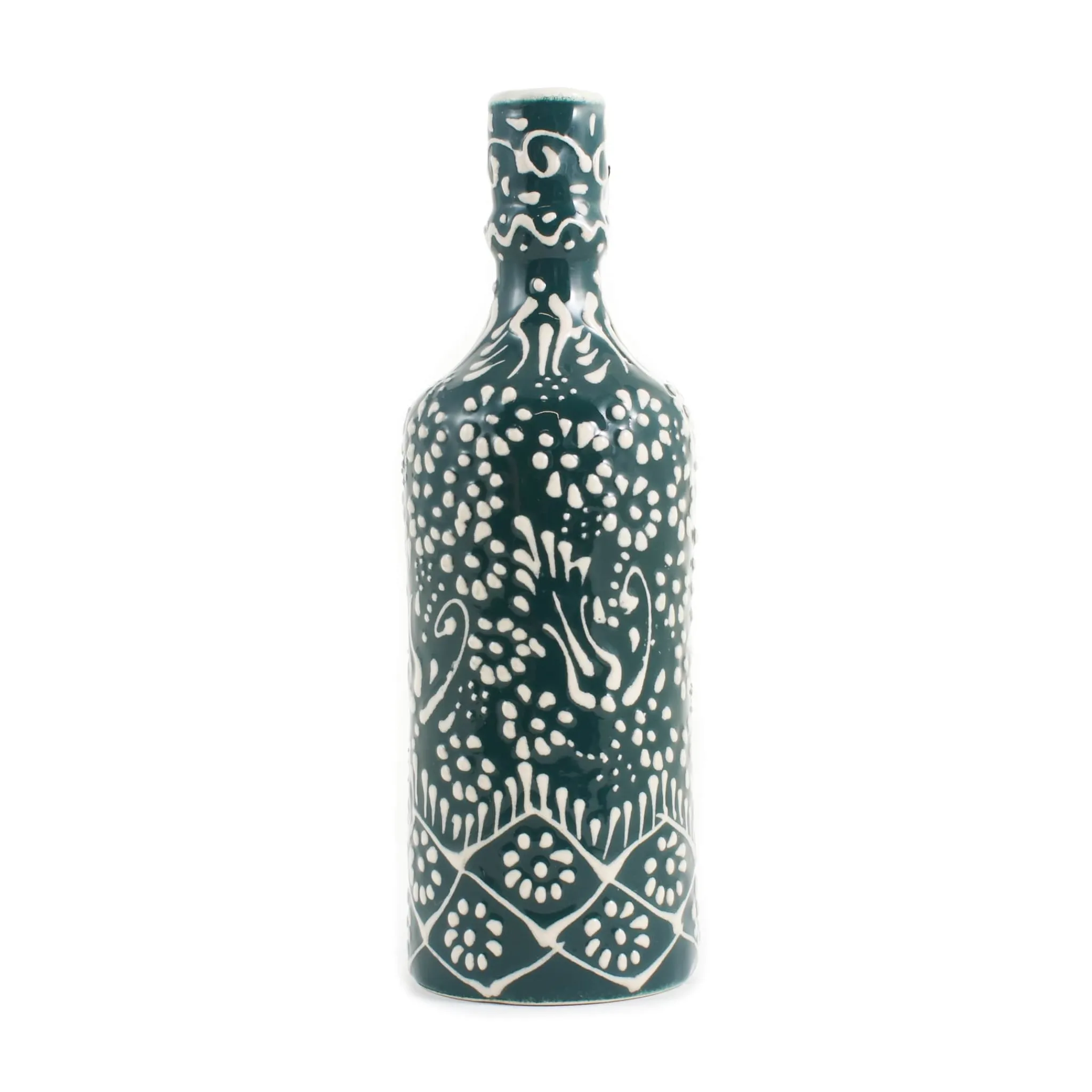 Hot Yesil Ve Beyaz Boyali Oil Bottle, 395ml Tableware Brands|Jugs & Bottles