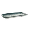 Discount Yesil Ve Beyaz Boyali Serving Tray, 34x16.5cm Tableware Brands|Serveware