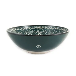 Outlet Yesil Ve Beyaz Boyali Serving Bowl, 26cm Tableware Brands|Crockery & Dinnerware