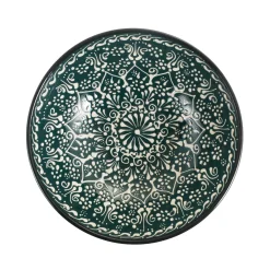Outlet Yesil Ve Beyaz Boyali Serving Bowl, 26cm Tableware Brands|Crockery & Dinnerware