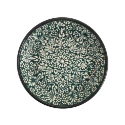 Online Yesil Ve Beyaz Boyali Shallow Bowl, 20.5cm Tableware Brands|Crockery & Dinnerware
