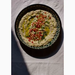 Online Yesil Ve Beyaz Boyali Shallow Bowl, 20.5cm Tableware Brands|Crockery & Dinnerware
