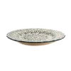 Outlet Yesil Ve Beyaz Boyali Wavy Serving Platter, 31.5cm Tableware Brands|Serveware