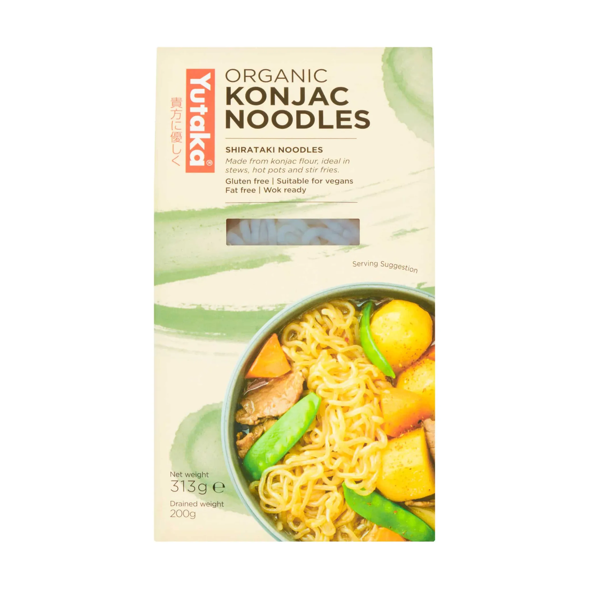 Discount Organic Konjac Noodles, 200g Ingredients Brands|Japanese Ingredients