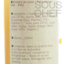 Discount Yuzu & Honey Vinegar, 200ml Ingredients Brands|Japanese Ingredients