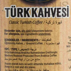 Sale Antik Turkish Coffee in Tin, 250g Ingredients Brands|Drinks