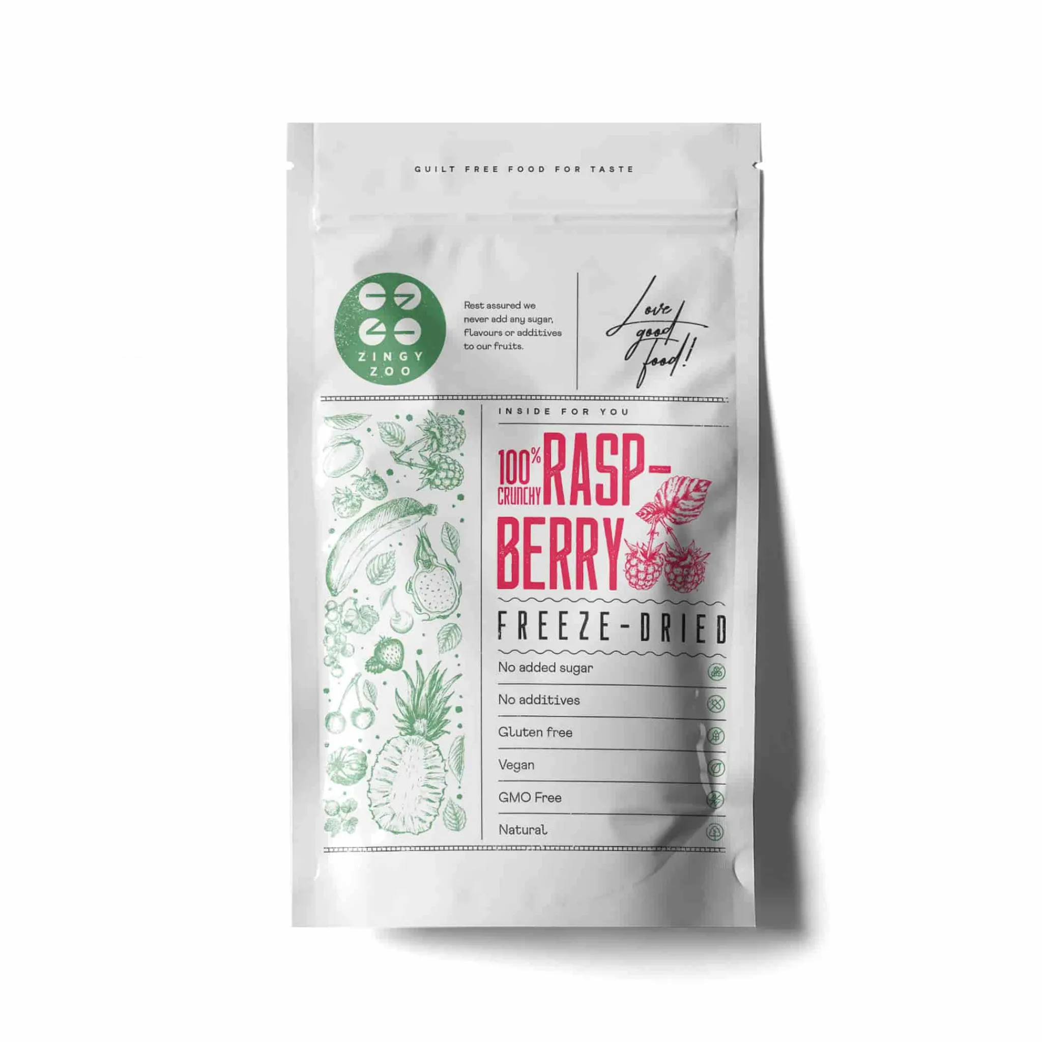 Hot Freeze Dried Raspberry Pieces, 100g Ingredients Brands|Baking Ingredients
