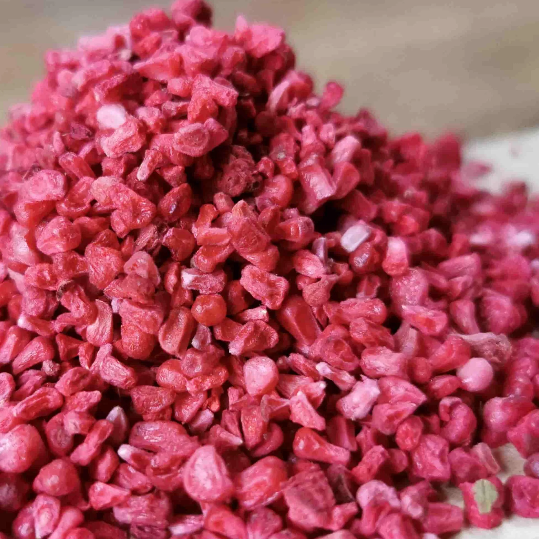 Hot Freeze Dried Raspberry Pieces, 100g Ingredients Brands|Baking Ingredients