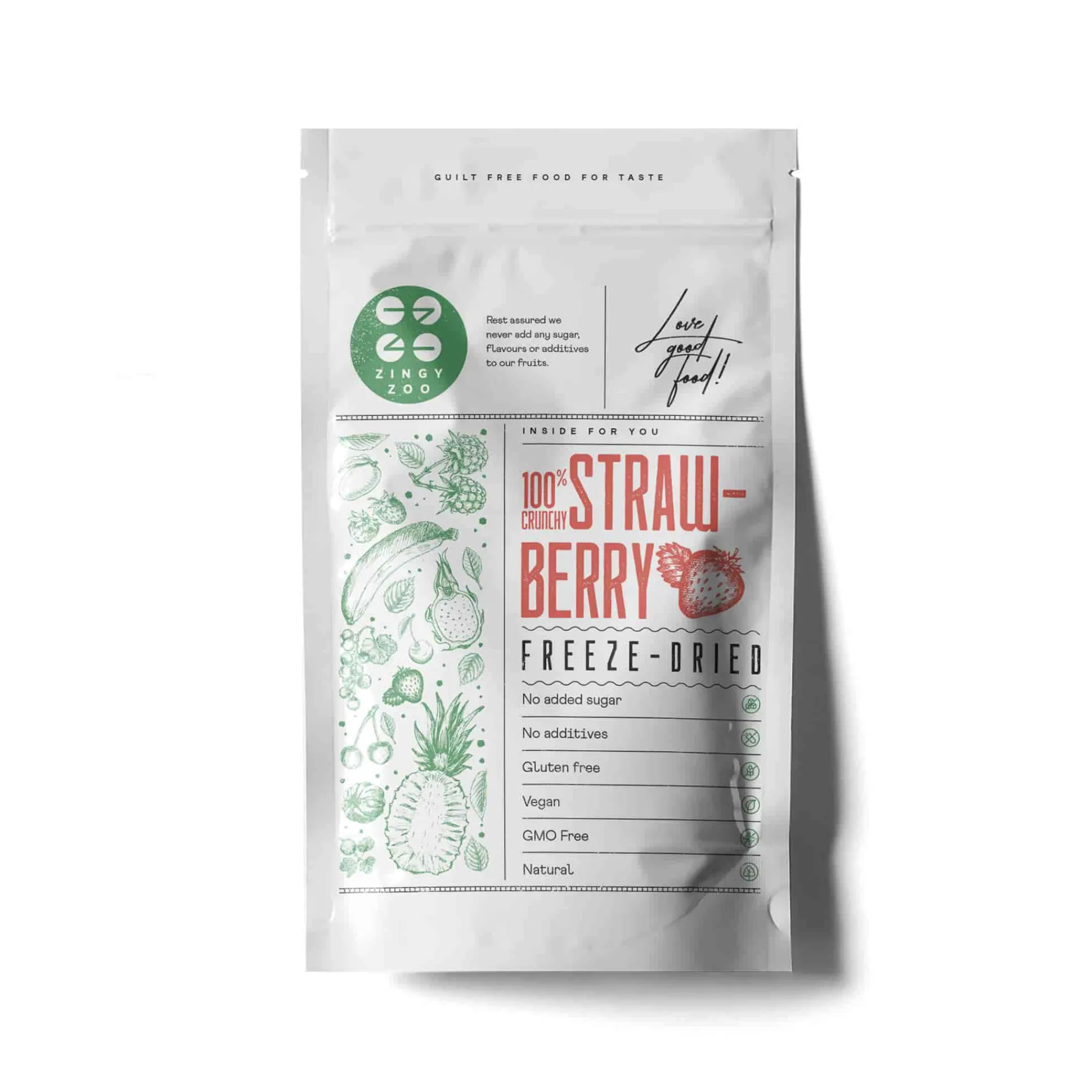 Clearance Freeze Dried Strawberry Powder, 100g Ingredients Brands|Baking Ingredients