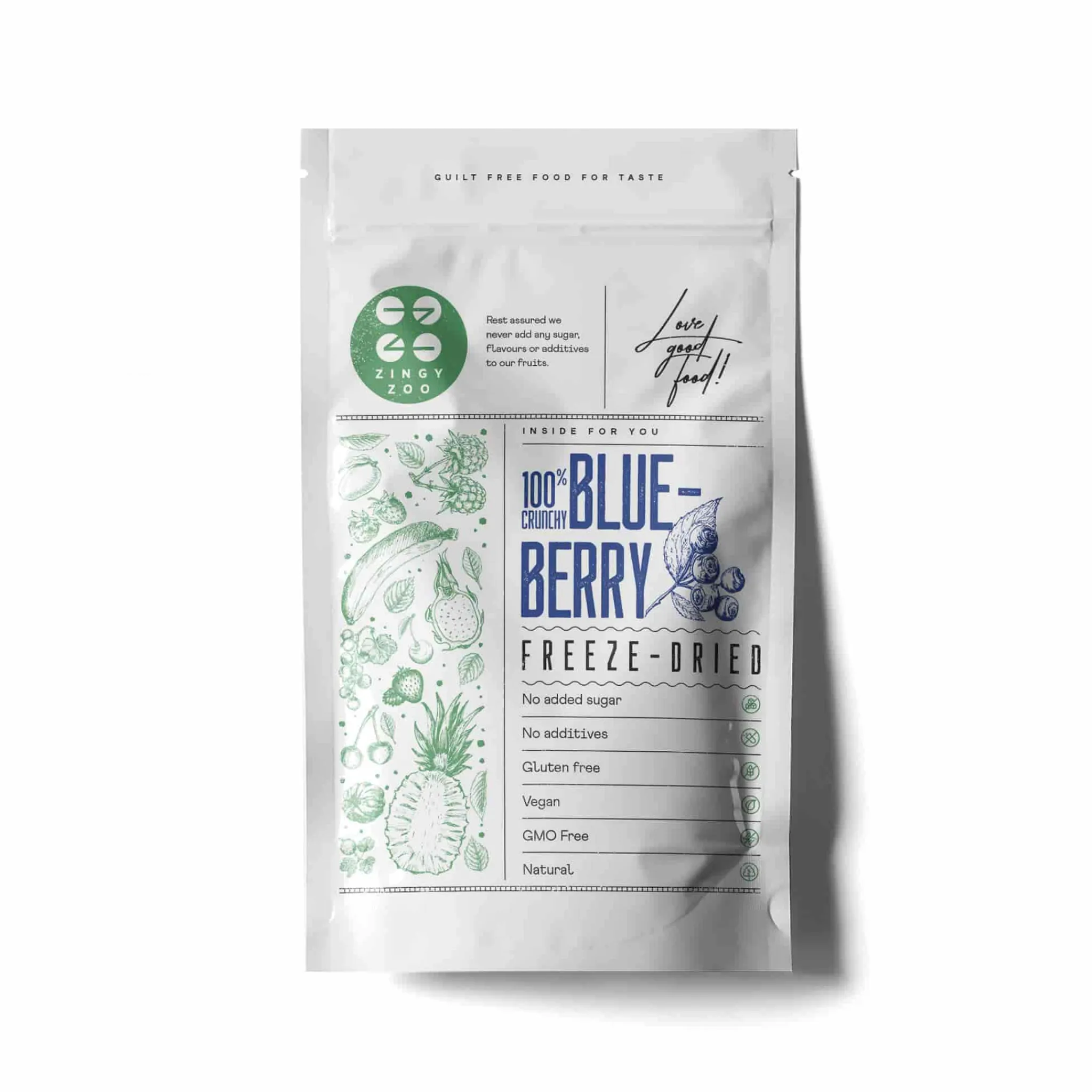 Freeze Dried Whole Wild Blueberry, 100g Ingredients Brands|Baking Ingredients