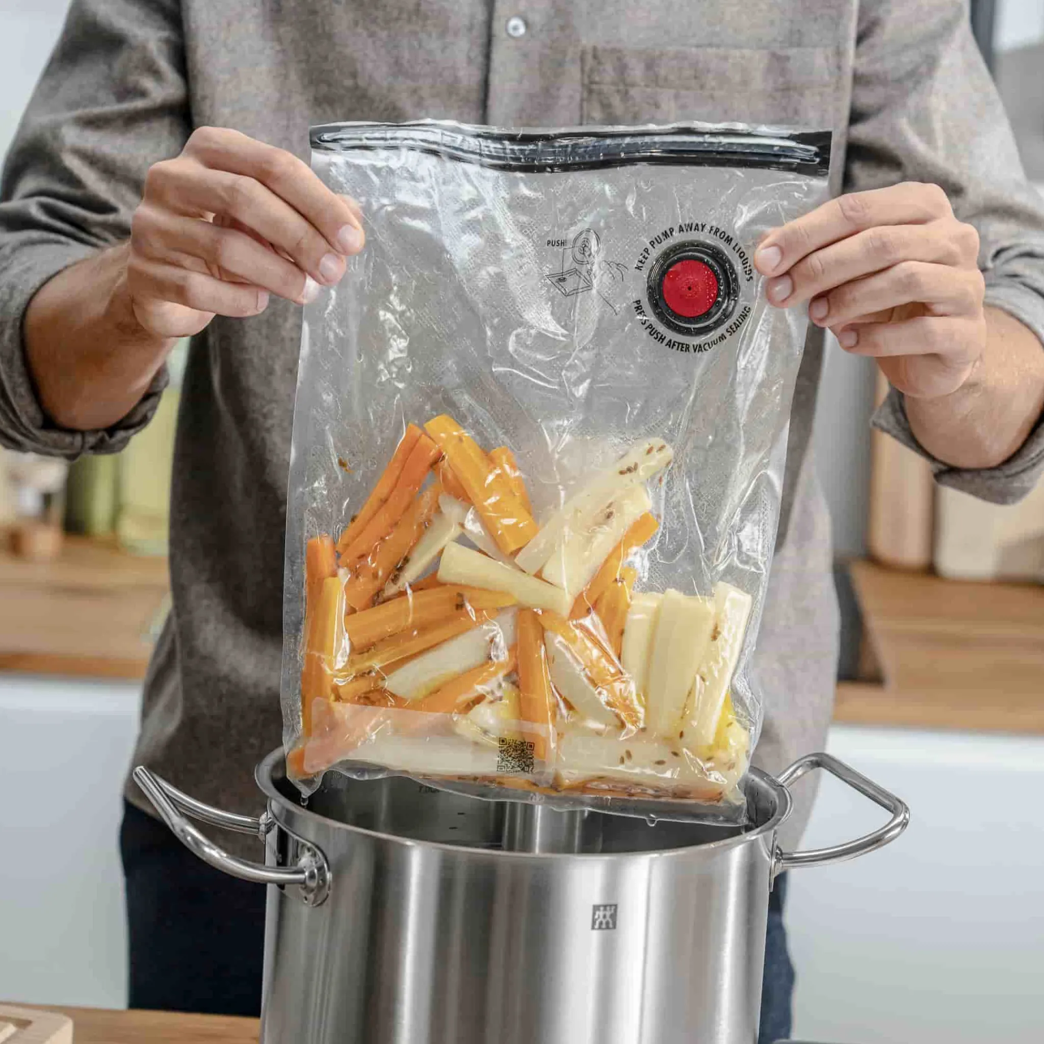 Sale Fresh & Save Set of 10 Reusable Vacuum Bags, Medium Kitchen Electricals