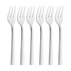 Best Set of 6 Stainless Steel Pastry Forks Tableware Brands|Cutlery